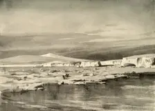 Bay of Whales, or Balloon Bight c1908, (1909). Artist: George Marston