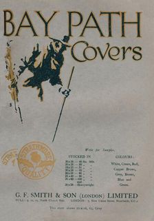 Bay Path Covers - G.F. Smith & Son (London) Limited advert 1919