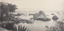 Bay Todos os Santos, Paqueta, Brazil, 1880s. Creator: Marc Ferrez (Brazilian, 1843-1923), attributed to