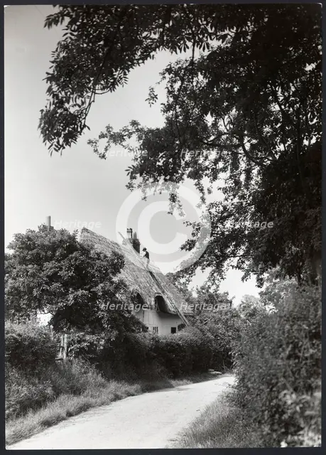 Bay Tree Cottage, Church Lane, Great Comberton, Wychavon, Worcestershire, 1925-1939. Creator: J Dixon Scott.