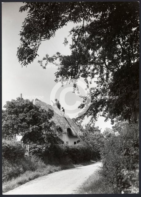 Bay Tree Cottage, Church Lane, Great Comberton, Wychavon, Worcestershire, 1925-1939. Creator: J Dixon Scott.