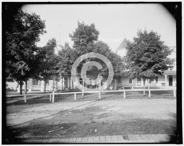 Bay View Hotel, Bay View, Mich., between 1890 and 1901. Creator: Unknown.