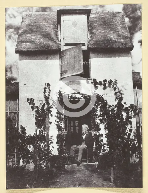 Bayard, Devant sa Maison, 1842/50, printed 1965. Creator: Hippolyte Bayard.
