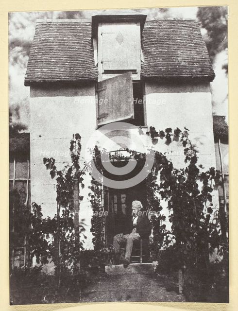 Bayard, Devant sa Maison, 1842/50, printed 1965. Creator: Hippolyte Bayard.