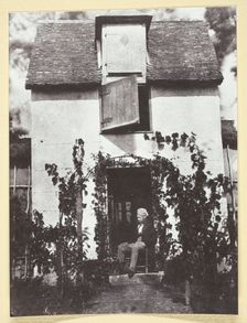 Bayard, Devant sa Maison, 1842/50, printed 1965. Creator: Hippolyte Bayard