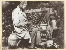 Bayard Jardinier, c. 1845, printed 1965. Creator: Hippolyte Bayard