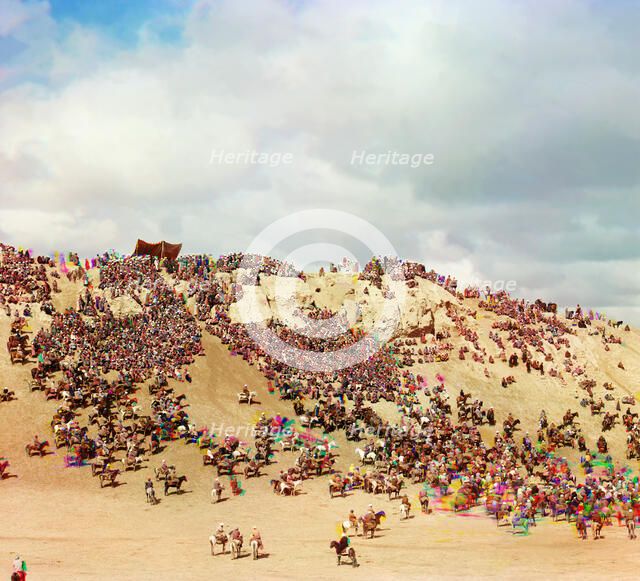 Bayga, Samarkand, between 1905 and 1915. Creator: Sergey Mikhaylovich Prokudin-Gorsky.