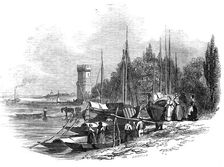 Bayen Thurm, Cologne, 1845. Creator: Ebenezer Landells