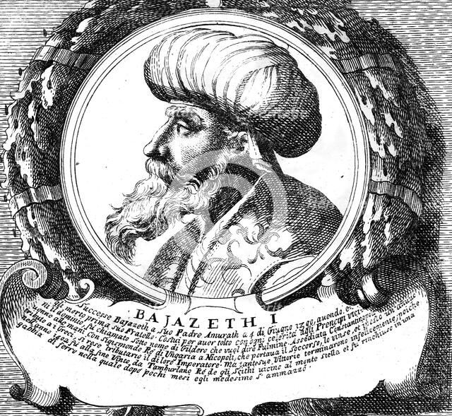 Bayezid I, Sultan of the Ottoman Empire. Artist: Unknown