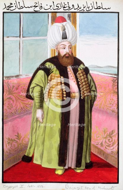 Bayezid II, Ottoman Emperor, (1808). Creator: John Young.
