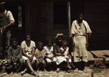 Bayou Bourbeau plantation, a FSA cooperative, Natchitoches, La. , 1940. Creator: Marion Post Wolcott