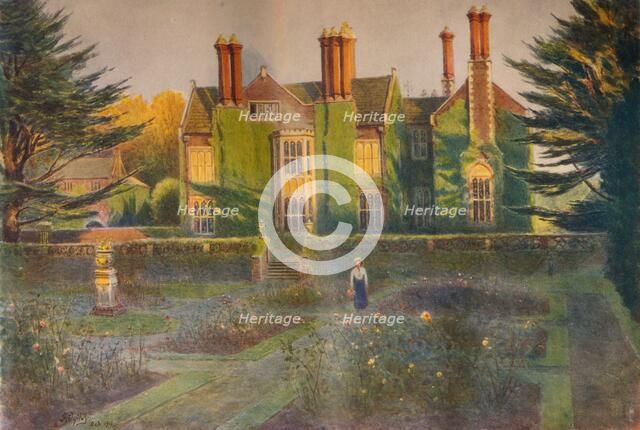 'Baynards, from the Rose Garden', 1911, (1914). Artist: James S Ogilvy.
