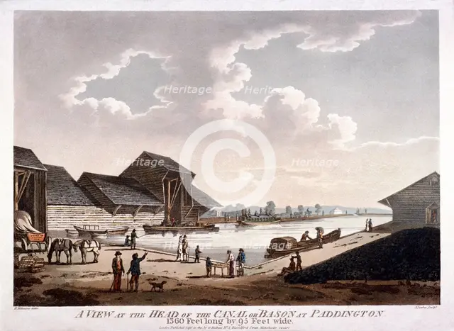 Bayswater, Paddington, London, 1801. Artist: J Jeakes