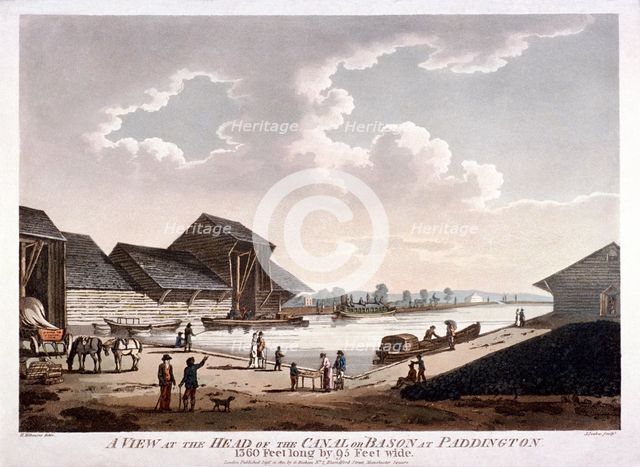 Bayswater, Paddington, London, 1801. Artist: J Jeakes