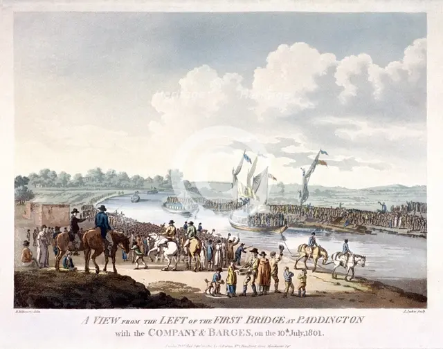 Bayswater, Paddington, London, 1801. Artist: J Jeakes