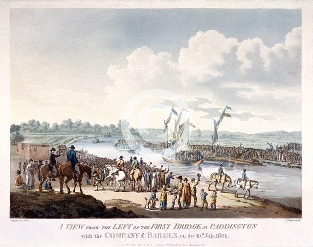 Bayswater, Paddington, London, 1801. Artist: J Jeakes