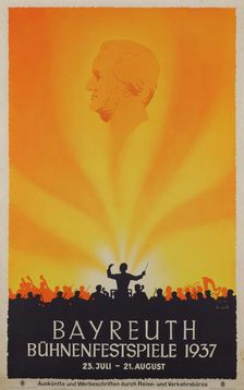 Bayreuth Festival 1937, 1937. Creator: Wiertz, Jupp (1888-1939)