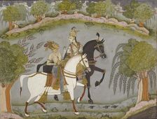 Baz Bahadur and Rupmati, c1720
