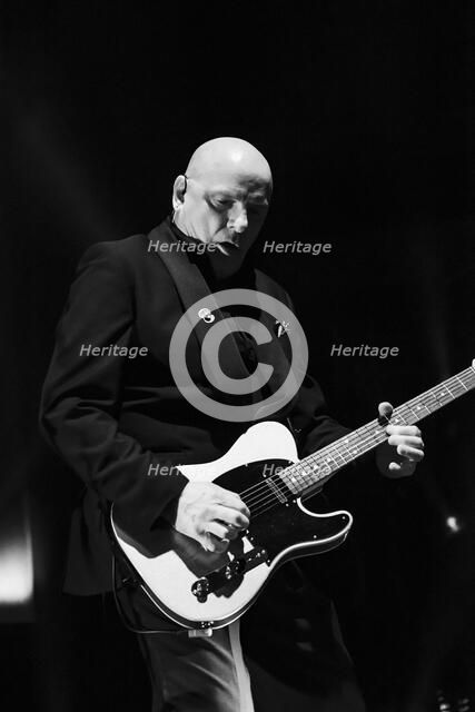 Baz Warne, The Stranglers live at the Royal Albert Hall, Mar 2024. Creator: Annapaola Marchesani.