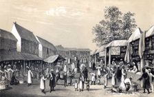 Bazaar at Cabul, in the fruit season 1847