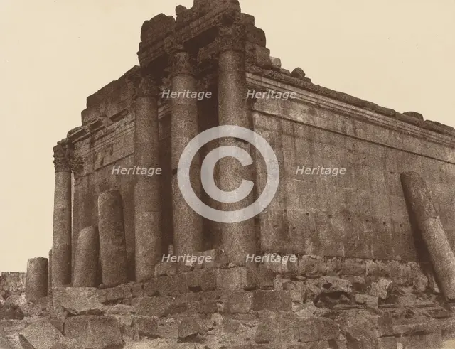 Baalbeck, 1859. Creator: Louis de Clercq.