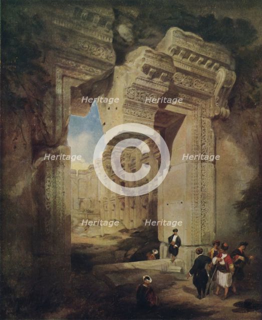 'Baalbec', 1841, (1922). Creator: David Roberts.