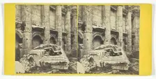 Baalbek - Temple of Jupiter, 1860/90. Creator: Frank Mason Good