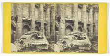 Baalbek - Temple of Jupiter, 1860/90. Creator: Frank Mason Good