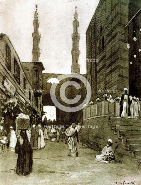 Bab El Fetouh, Cairo, Egypt, 1928. Artist: Louis Cabanes