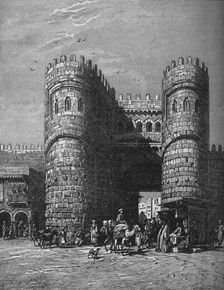 Bab-El-Footoh, One of the Gates of Cairo 1878, (c1882)