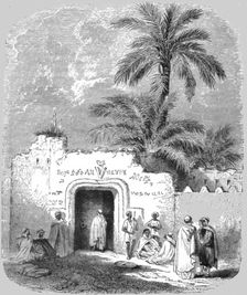 Baba Achmed Gateway at Onergla; A Naturalist's Ride in the Atlas Mountains 1875. Creator: Unknown