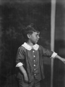 Babbott child, portrait photograph, 1926 May 17. Creator: Arnold Genthe