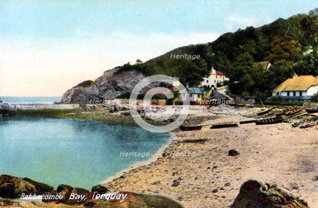 Babbacombe bay, Torquay, Devon, 20th century. Artist: Francis Frith