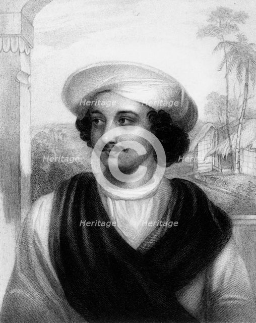 'Baboo, Kasiprasad Ghosh', 1835. Creator: Unknown.