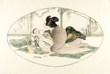 Baby Talk, 1908. Creator: Helen Hyde