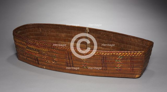 Baby Basket, c 1875- 1910. Creator: Unknown.
