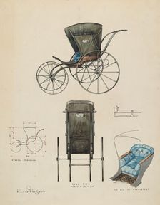 Baby Carriage, c. 1936. Creator: Kurt Melzer