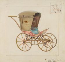 Baby Carriage, c. 1937. Creator: Vincent P. Rosel