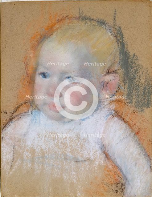 Baby Charles, 1900. Creator: Mary Cassatt.