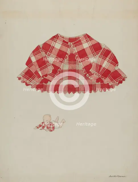 Baby Coat, c. 1937. Creator: Edith Towner.