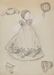 Baby Costume, c. 1936. Creator: Lillian Causey