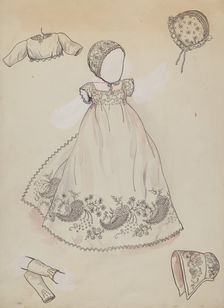 Baby Costume, c. 1936. Creator: Lillian Causey