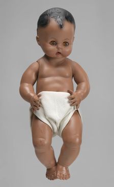 Baby doll used by Northside Center for Child Development, 1968. Creator: Effanbee Doll Company