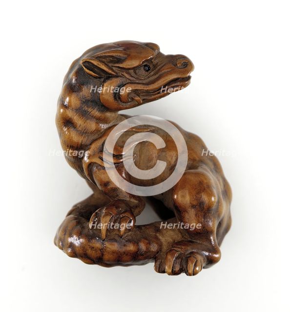 Baby Dragon, early 19th century. Creator: Kano Tomokazu.
