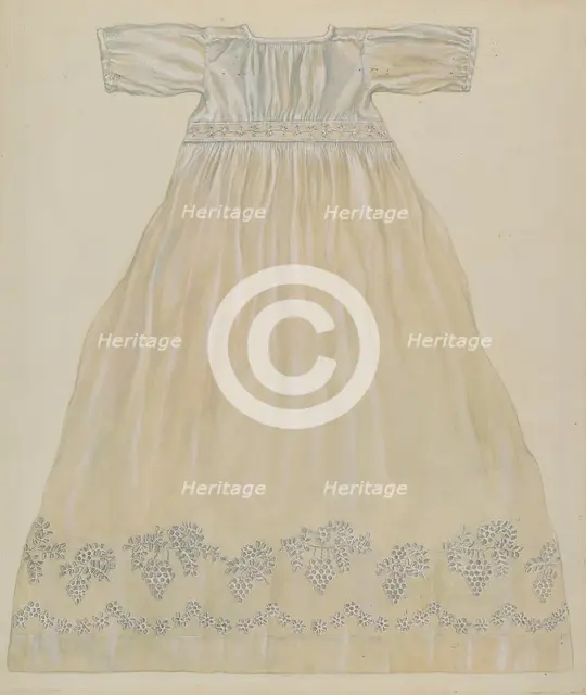 Baby Dress, c. 1938. Creator: Cecil Smith.