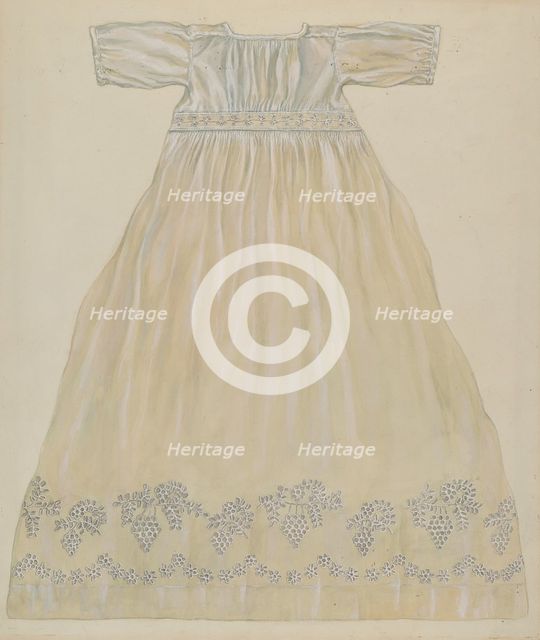 Baby Dress, c. 1938. Creator: Cecil Smith.