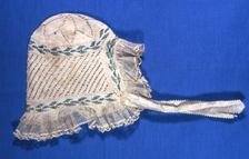 Baby's Bonnet, Norway, 18th century. Creator: Unknown