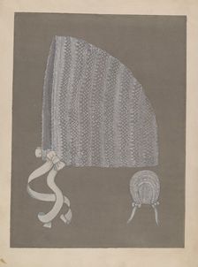 Baby's Cap, c. 1937. Creator: Sylvia DeZon