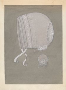 Baby's Cap, c. 1937. Creator: Sylvia DeZon
