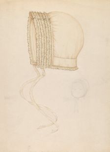 Baby's Cap, c. 1937. Creator: Sylvia DeZon